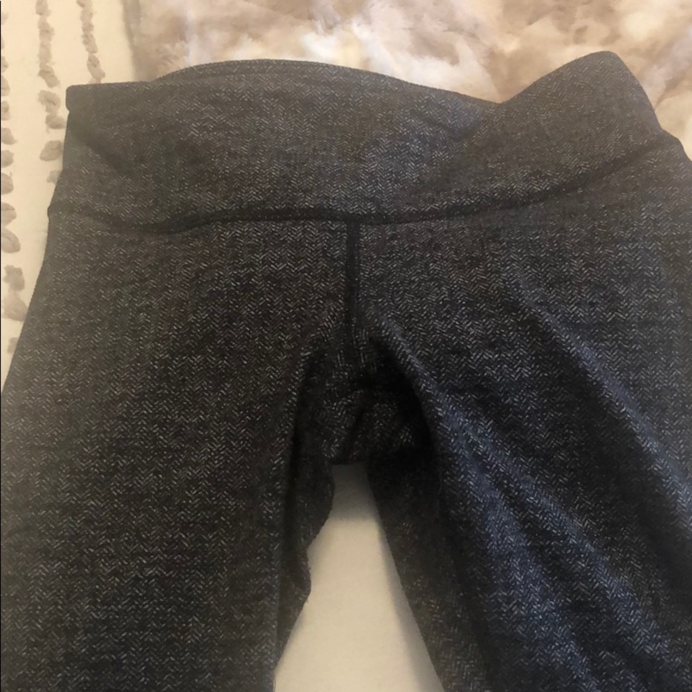 Lululemon herringbone leggings size 6 full length